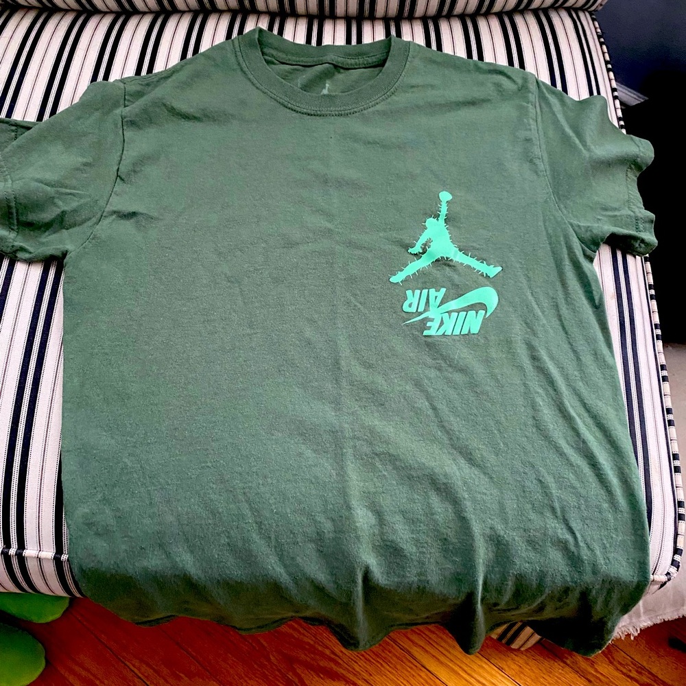 Travis Scott Jordan Castus Jack T shirt men’s small olive